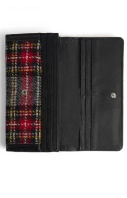 Bute Harris Tweed Flapover Purse -Home Furnishings Shop CT15035GREYSTEWART 3