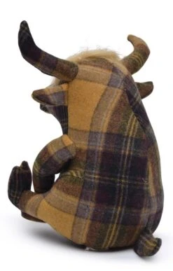 Plaid Doorstop 6 Plaid Doorstop -Home Furnishings Shop CT15071HIGHLANDCOW 2 1
