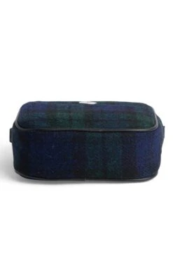 Harris Tweed Almond Square Mini Bag -Home Furnishings Shop CT15095BLACKWATCH 3