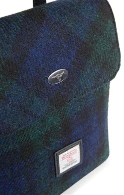 Harris Tweed Tummel Mini Backpack -Home Furnishings Shop CT15096BLACKWATCH 2