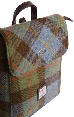 Harris Tweed Tummel Mini Backpack -Home Furnishings Shop CT15096BLUE 2