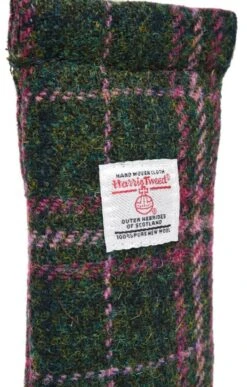 Harris Tweed Glasses Case -Home Furnishings Shop CT15097DKGREEN 2