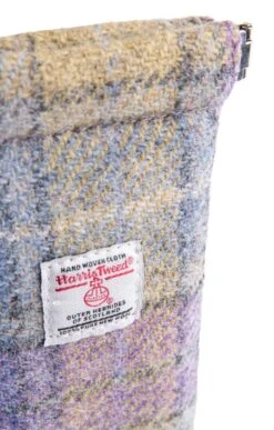 Harris Tweed Glasses Case -Home Furnishings Shop CT15097LILACCHECK 2