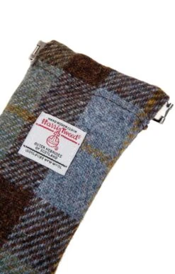 Harris Tweed Glasses Case -Home Furnishings Shop CT15097RBLUECHECK 1