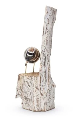Hand Carved Plover Post -Home Furnishings Shop CT15131ONPOST 2