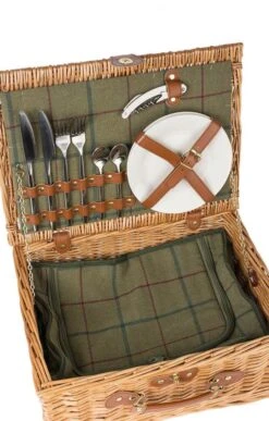 Two Person Wicker Hamper 5 Two Person Wicker Hamper -Home Furnishings Shop CY02100GREENTWEED 2
