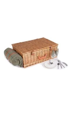 Four Person Wicker Hamper