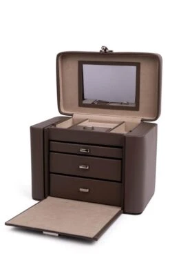 Large Three Drawer Jewellery Box