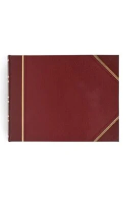 Traditional Medium Landscape Photo Album 14 Traditional Medium Landscape Photo Album -Home Furnishings Shop CY03071BURGUNDY 1 1