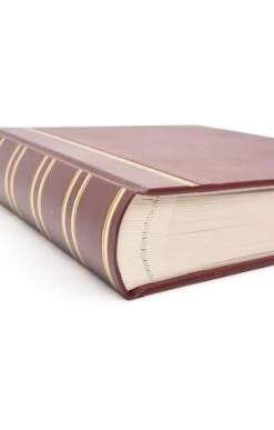 Traditional Small Portrait Album -Home Furnishings Shop CY03073BURGUNDY 3