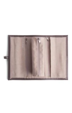 Leather Jewellery Roll 5 Leather Jewellery Roll -Home Furnishings Shop CY03080MINK 1