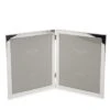 Silver Plated Double Photo Frame