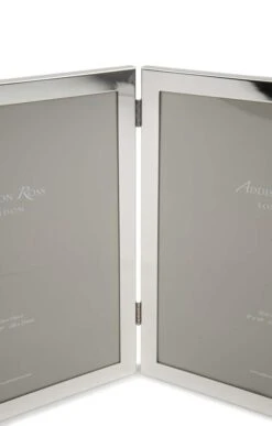 Silver Plated Double Photo Frame 7 Silver Plated Double Photo Frame -Home Furnishings Shop CY15041EIGHTXTENSLVRPLATE 2