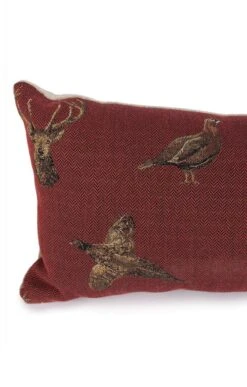 Country Tapestry Draught Excluder -Home Furnishings Shop CY15128HIGHLANDCLARET 1