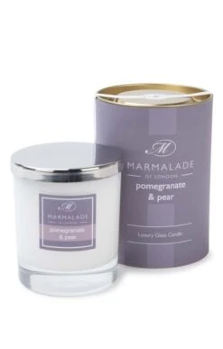 Marmalade Of London Boxed Candle -Home Furnishings Shop CY15222POMEGRANPEAR 1 1