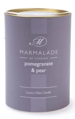 Marmalade Of London Boxed Candle -Home Furnishings Shop CY15222POMEGRANPEAR 2 1
