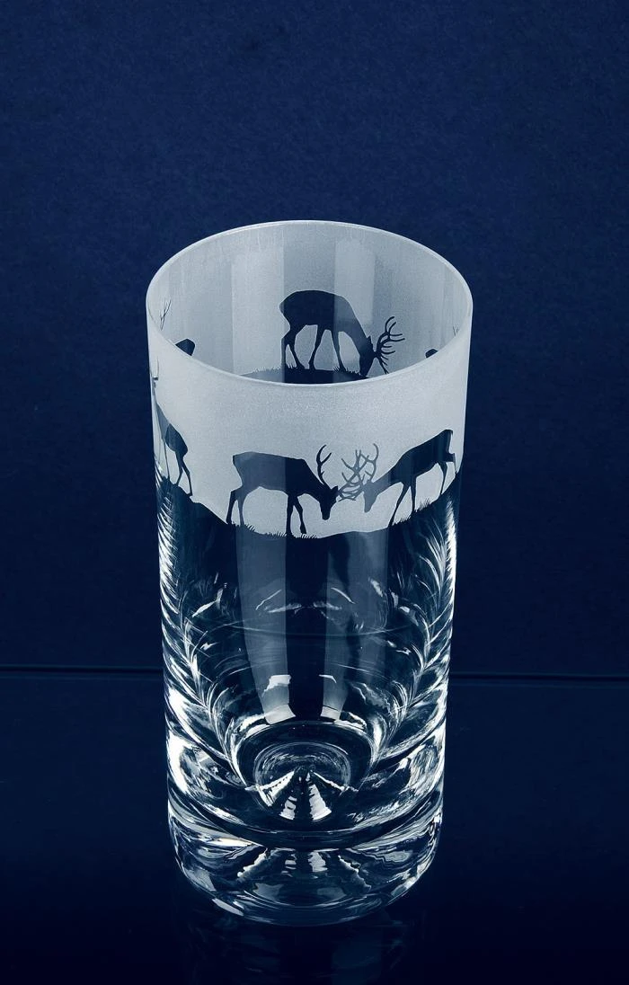 Engraved Crystal Highball Glass 2 Engraved Crystal Highball Glass - Image 2