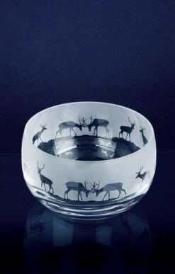 Engraved Crystal Bowl -Home Furnishings Shop CY15230STAG 1