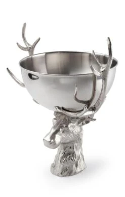 Stag Champagne Cooler With Stand -Home Furnishings Shop CY18071STAGSTAND 2