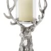 Stag Head Hurricane Lantern