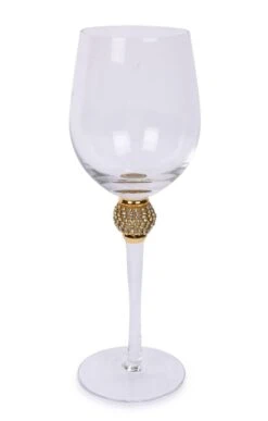Glass And Gold Drinking Glasses