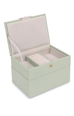 Mini Jewellery Box -Home Furnishings Shop CY20640SAGEGREEN 2