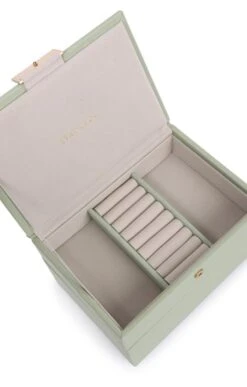 Mini Jewellery Box -Home Furnishings Shop CY20640SAGEGREEN 3