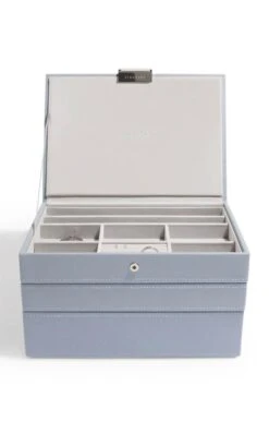 Classic Jewellery Box -Home Furnishings Shop CY20641DUSKYBLUE 1