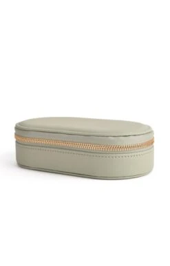 Oval Jewellery Box -Home Furnishings Shop CY20645SAGEPEBBLE 1