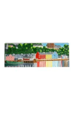 Panoramic Painted Ceramic Tile