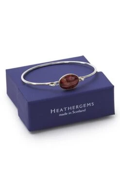Heathergems Silver Wire Bangle