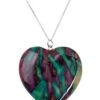 Heathergems Large Heart Pendant
