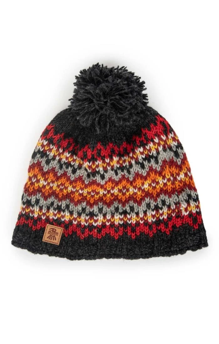 Ladies Shetland Bobble Beanie 2 Ladies Shetland Bobble Beanie - Image 2