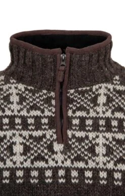 Men’s New England Half Zip -Home Furnishings Shop GW01471BARK 2