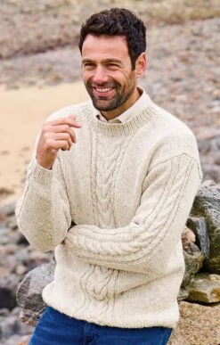 Men's Cable Sweater