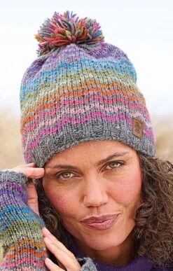 Ladies San Clemente Bobble Beanie