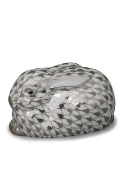 Herend Mini Lying Rabbit