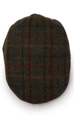 Harris Tweed Cap 7 Harris Tweed Cap -Home Furnishings Shop TE25010GREENMULTI 1