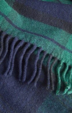 Pure New Wool Tartan Rug -Home Furnishings Shop TJ00110BLACKWATCH 1