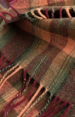 Pure New Wool Check Rug -Home Furnishings Shop TJ00111BRACKEN 1