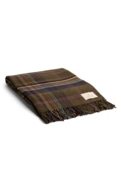 Pure New Wool Check Rug