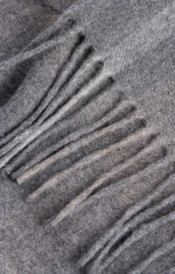 Lambswool And Cashmere Throw -Home Furnishings Shop TJ22292GREYPLAID 1 1