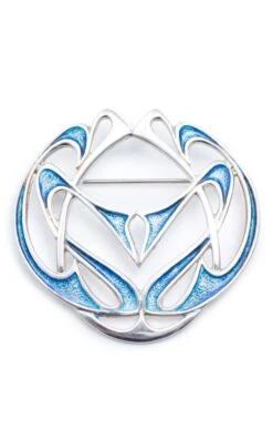 Ortak Pat Cheney Silver Brooch