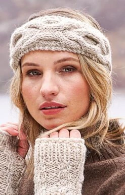 Ladies Aran Headband